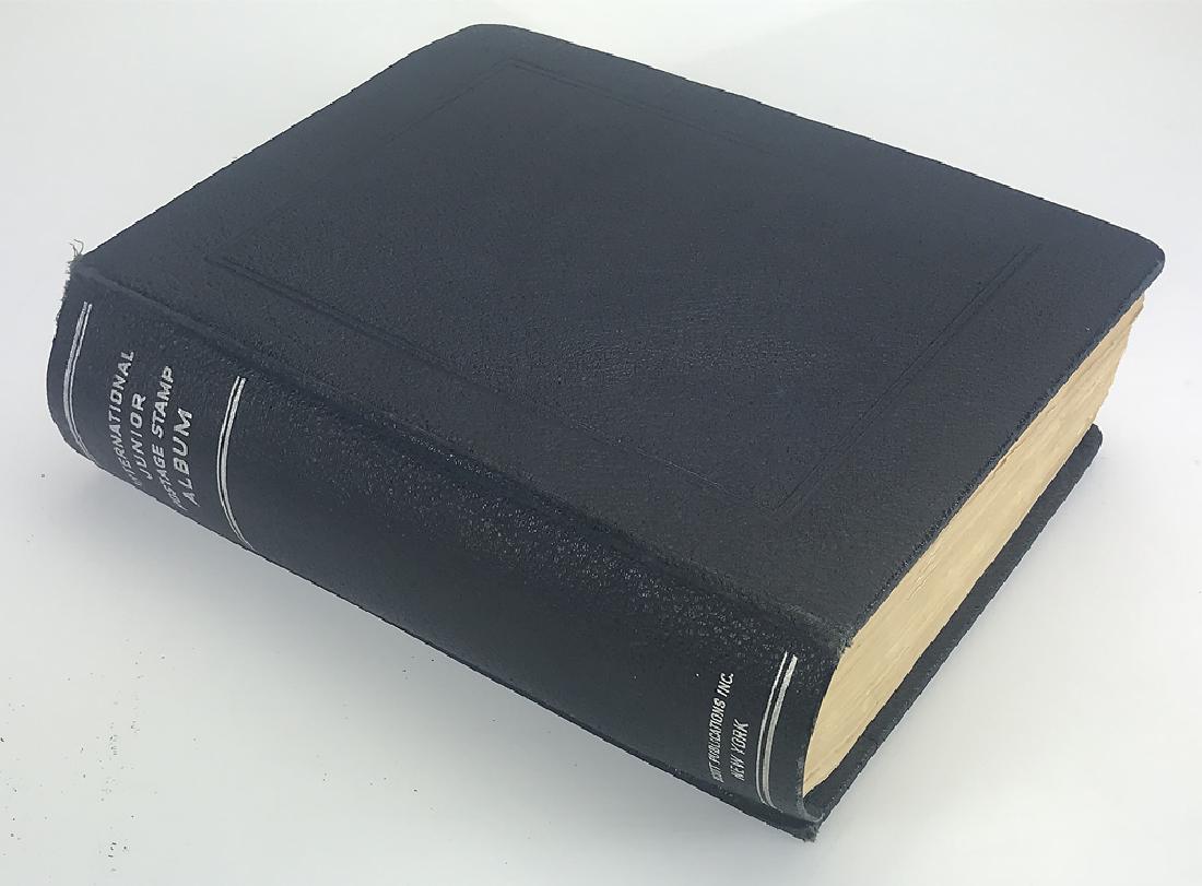 Vintage Stamp Album INTERNATIONAL JUNIOR POSTAGE STAMP (1 of 7)