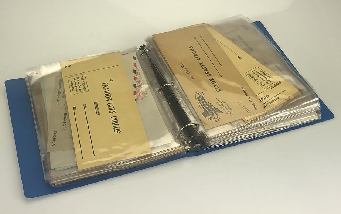 Vintage Circus Ephemera COLLECTIBLE CIRCUS STATIONARY (1 of 8)