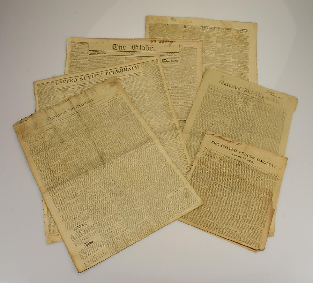 6pcs Philadelphia Washington Americana ANTIQUE AMERICAN (1 of 19)