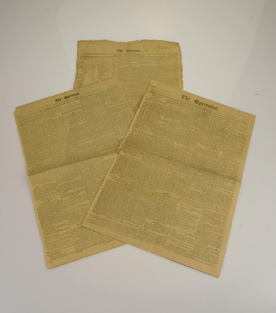 3pcs Antique Collectible Americana THE SPECTATOR (1 of 13)