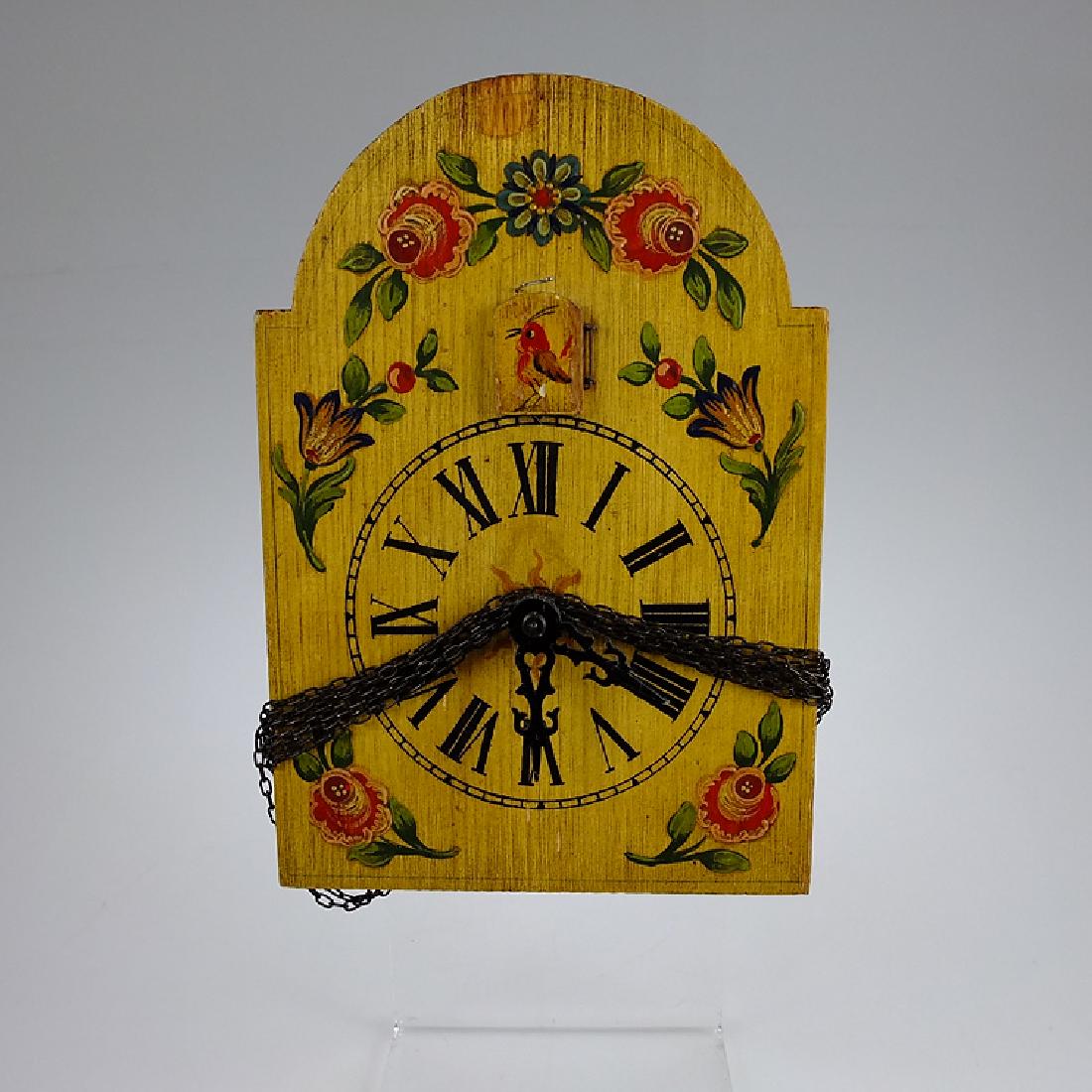 Vintage Shield Clock CUCKOO CLOCK BLACK FOREST GERMANY (1 of 10)