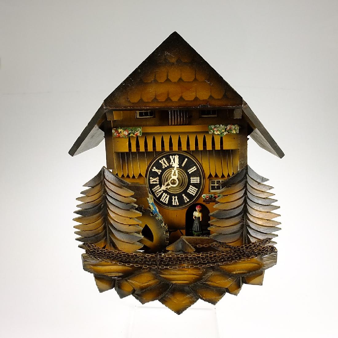 Black Forest Clock VINTAGE CUCKOO CLOCK MUSIC BOX WATER Apr 22, 2018