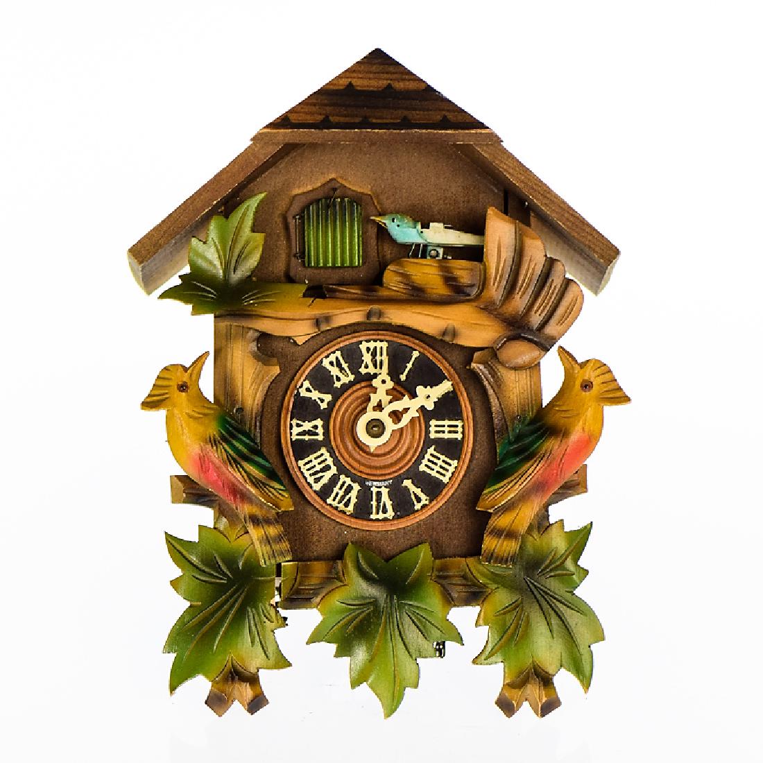 Hubert Herr Clock CUCKOO CLOCK VINTAGE BLACK FOREST