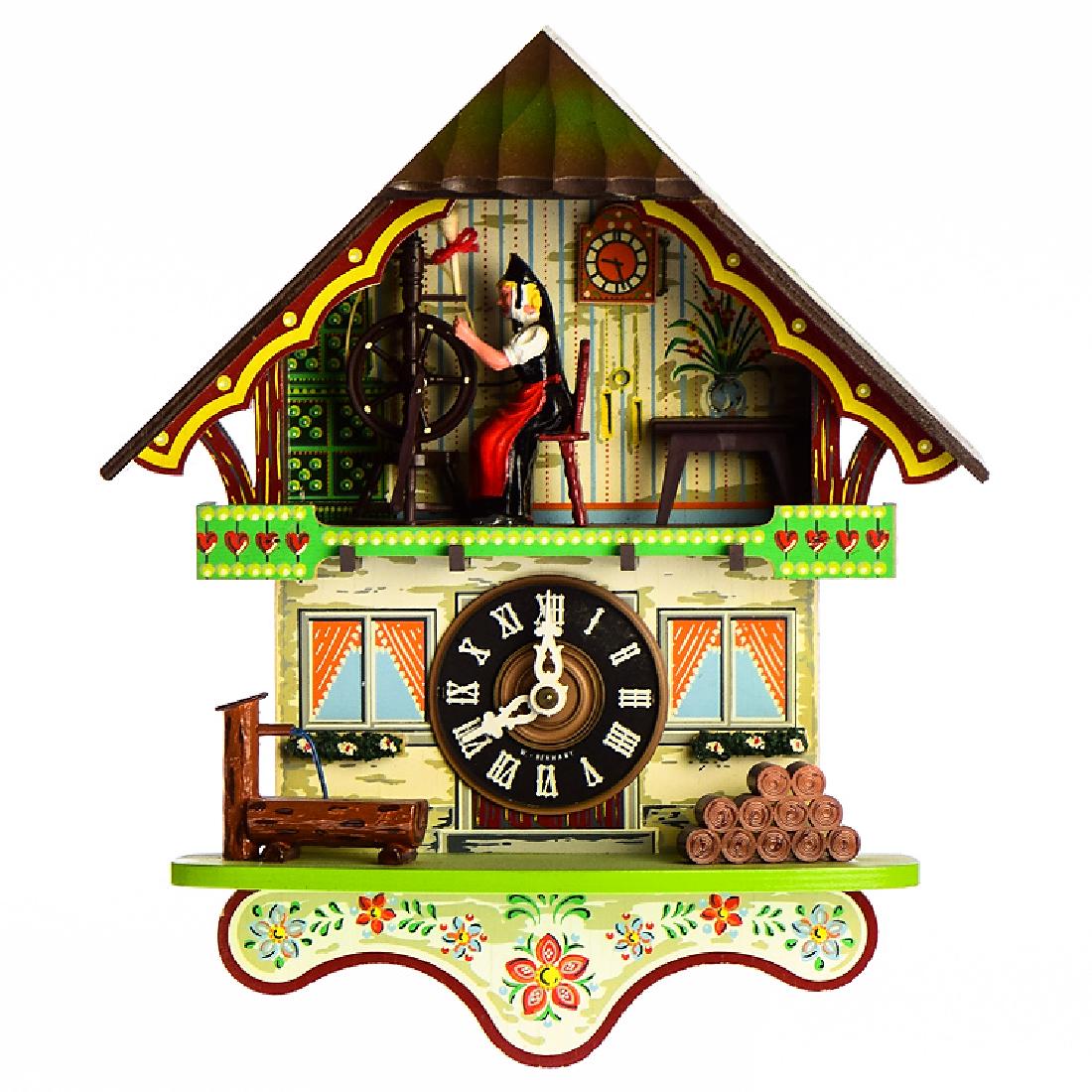 Black Forest Clock VINTAGE CUCKOO CLOCK EXCELLENT: Details: Black Forest Clock VINTAGE CUCKOO CLOCK EXCELLENT CONDITION E SCHMECKENBECHER c1968 Musical German Clock Collectible Decorative Maker: E. Schmeckenbecher clock with Regula movementHistory of