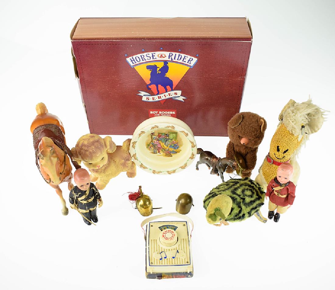 11Pcs Vintage Antique CHILDRENS COLLECTIBLES Toys Roy