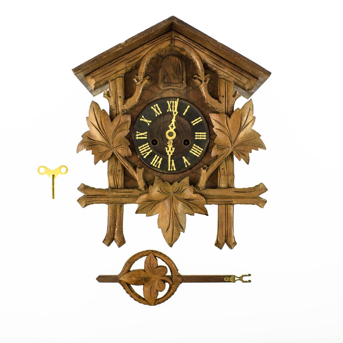 Antique Cuckoo Clock JUNGHANS SPRINGDRIVEN WINDING