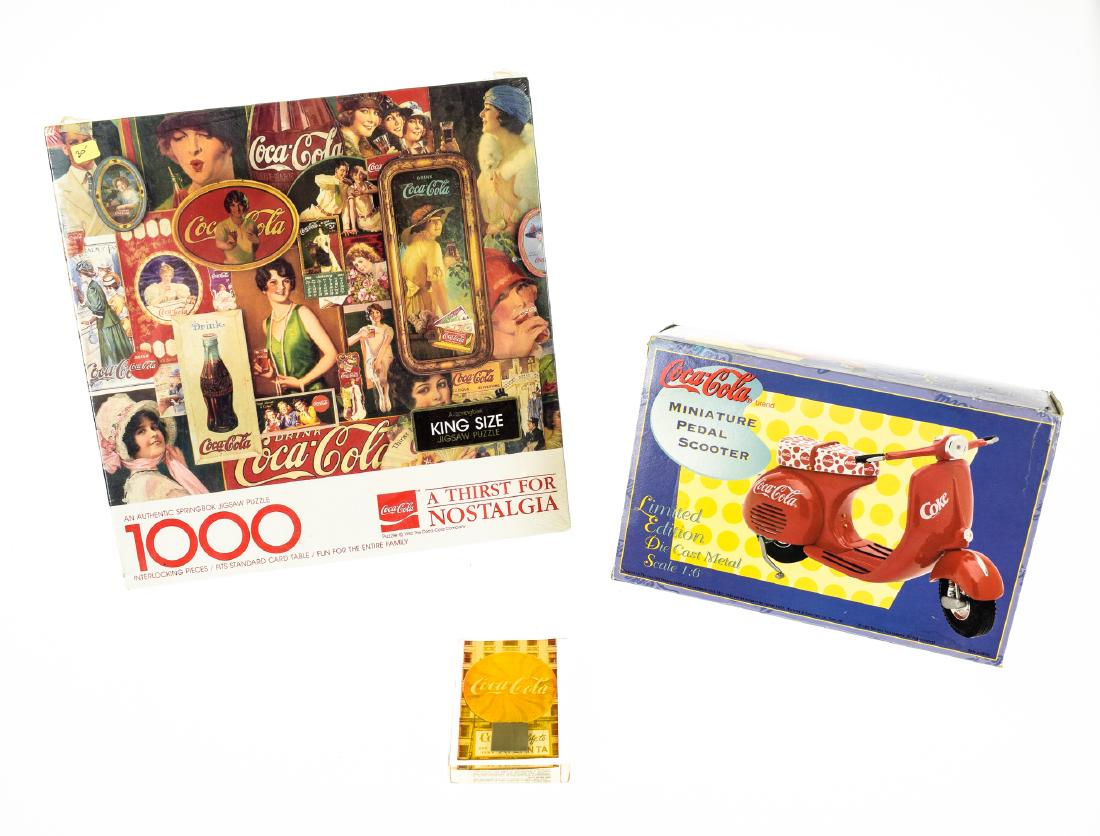 3Pcs Collectible Advertising COCA-COLA MEMORABILIA (1 of 13)