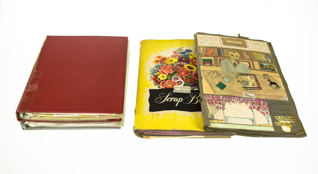 4V Original Couple's Scrapbook VINTAGE & ANTIQUE BILL &: Details: 4V Original Couple's Scrapbook VINTAGE & ANTIQUE BILL & INA DUNCAN FAMILY SCRAPBOOK World War II Veteran Scotland History Drake Rimmer Agnes Spence Genealogy These four vintage scrapbooks com