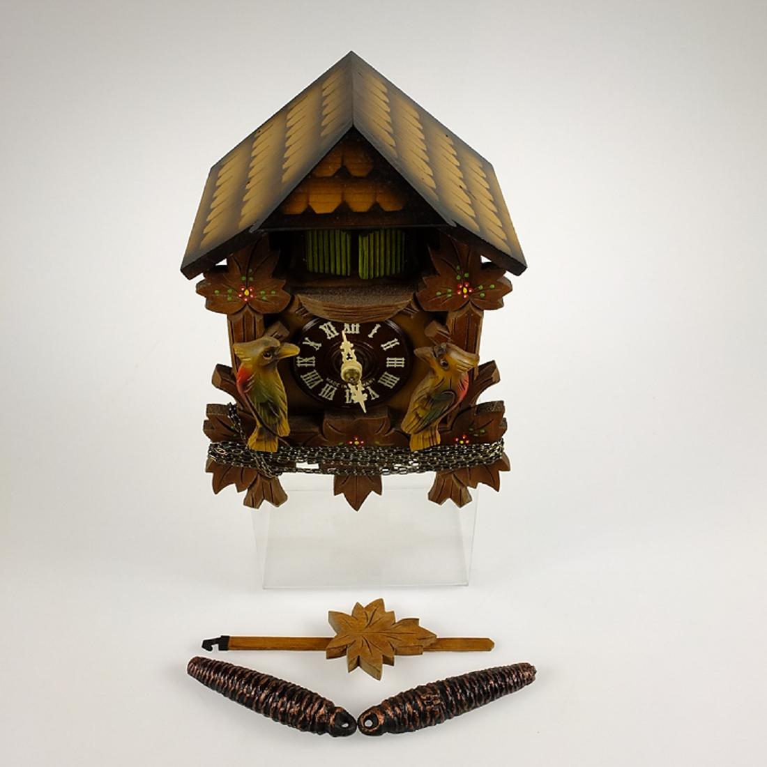 Hubert Herr Clock CUCKOO CLOCK VINTAGE BLACK FOREST