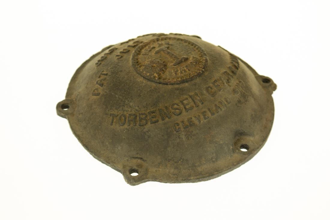 Original Antique CAST IRON GEAR AXLE TRANSFER CASE (1 of 6)