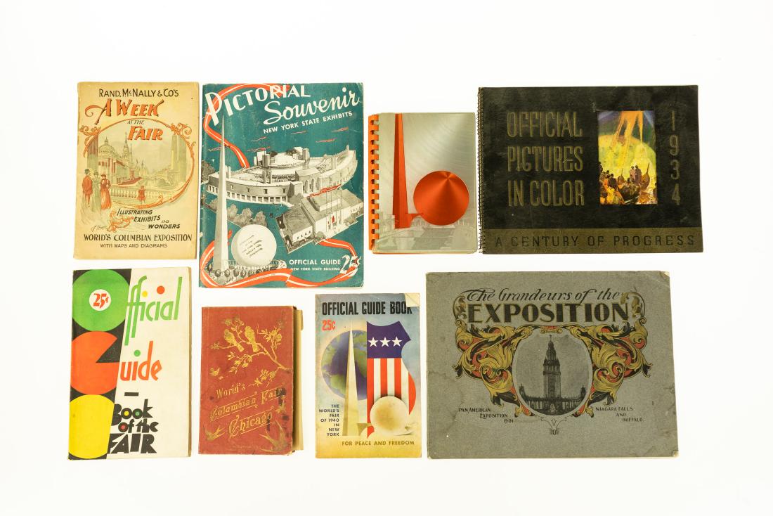 8Pcs Vintage Antique WORLDS FAIRS AND EXPOSITIONS (1 of 19)