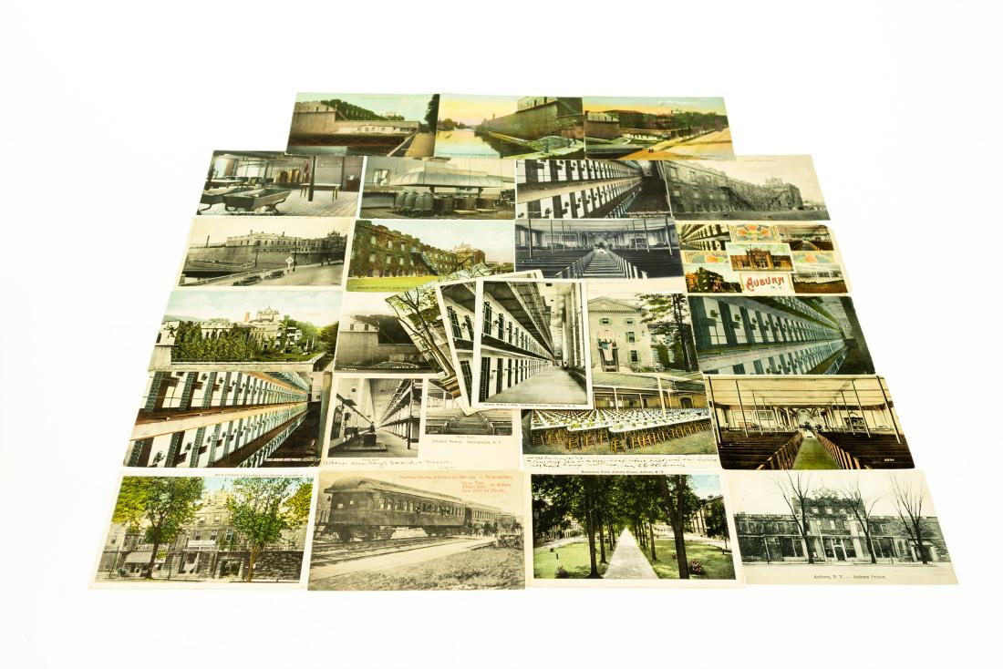 26Pcs Antique and Vintage NEW YORK PRISON POSTCARDS (1 of 18)