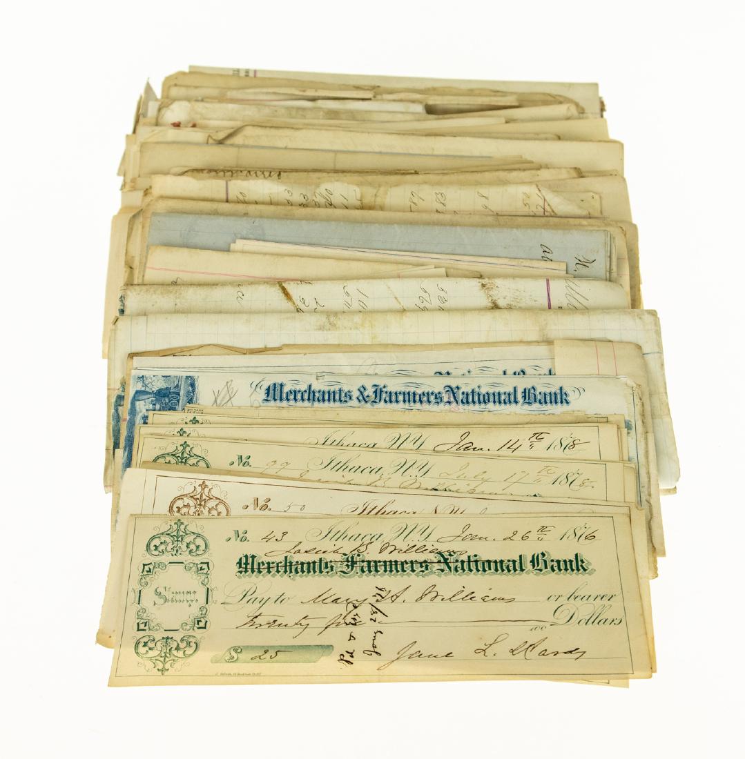 50Pcs+ Commercial ANTIQUE 19TH CENTURY ITHACA NY (1 of 10)