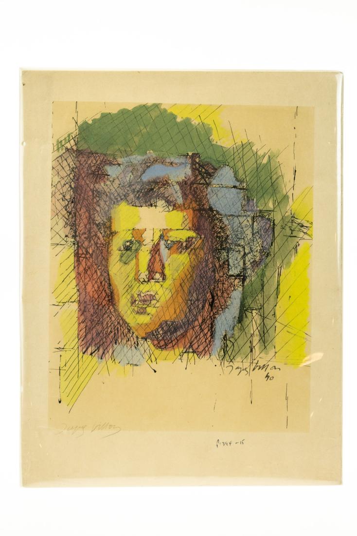 Collectible Vintage Art JACQUES VILLON ORIGINAL PERIOD: Collectible Vintage Art JACQUES VILLON ORIGINAL PERIOD PENCIL-SIGNED PRINT Gaston Duchamp French Cubist Abstract Painter Printmaker Artist Portrait Details: An original, period, pencil-signed print b