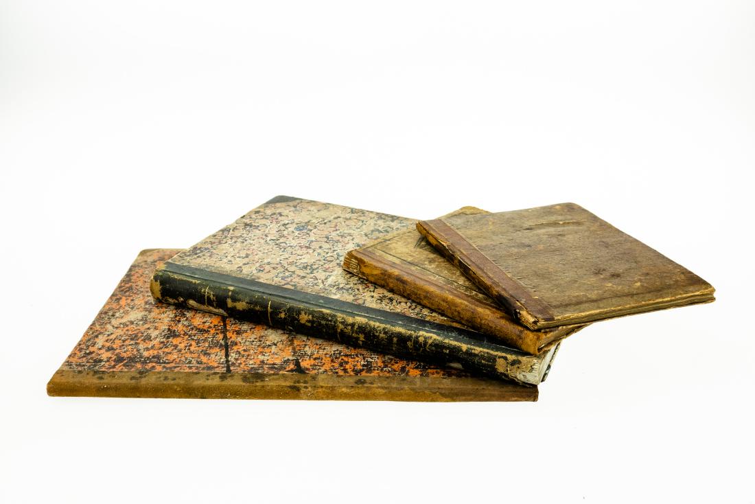 4Pcs Documents ORIGINAL ANTIQUE UPSTATE NY MUNICIPAL: 4Pcs Documents ORIGINAL ANTIQUE UPSTATE NY MUNICIPAL LEDGERS Hinsdale School District Records Minutes 1842-1888 Stockbridge School District Account Book 1848 Book List National Cemetery Mexico NY Regi