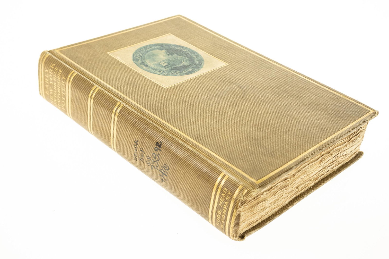 Limited Edition ‐ R. T. Haines Halsey PICTURES OF: Limited Edition ‐ R. T. Haines Halsey PICTURES OF EARLY NEW YORK ON DARK BLUE STAFFORDSHIRE POTTERY 1899 Hand‐Made Paper Illustrated Plates Ceramics Tableware Earthenware History US Niagar