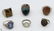 6Pcs Vintage Estate Jewelry RINGS Sterling Silver