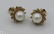 6Pcs Diamonds Akoya VINTAGE PEARL EARRINGS Majorica - 2