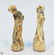 Glazed Clay ANTIQUE MEXICAN FOLK ART CHESS SET c1910 - 4