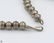Native American STERLING SILVER TURQUOISE NECKLACE 24" - 4