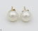 10Pcs Diamonds Akoya VINTAGE CHINESE PEARL EARRINGS - 6