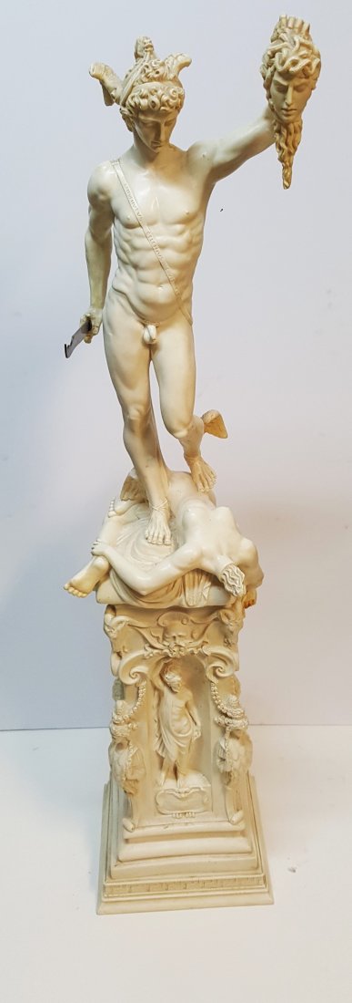 Medusa. Signed A. Santini. (1 of 10)