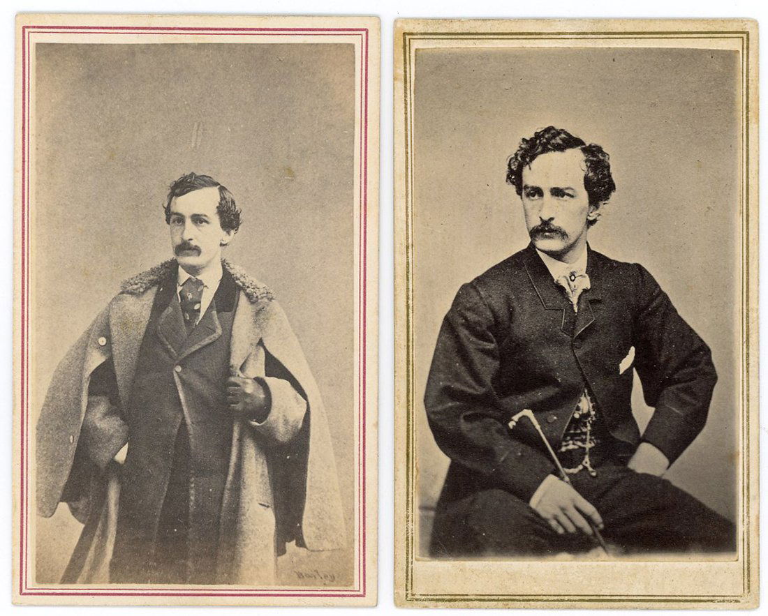 JOHN WILKES BOOTH, LINCOLN ASSASSIN, ACTOR (1 of 2)