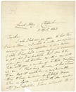WILLIAM HENRY FOX TALBOT LETTER RE: CALOTYPES