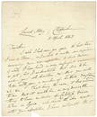 WILLIAM HENRY FOX TALBOT LETTER RE: CALOTYPES