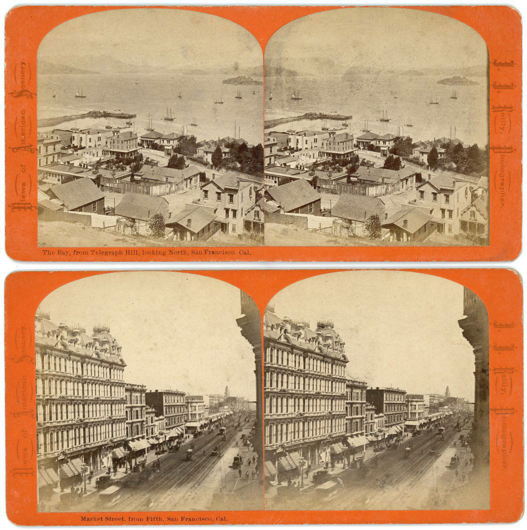 SAN FRANCISCO 7 STEREOVIEWS BY J.J. REILLY (1 of 4)