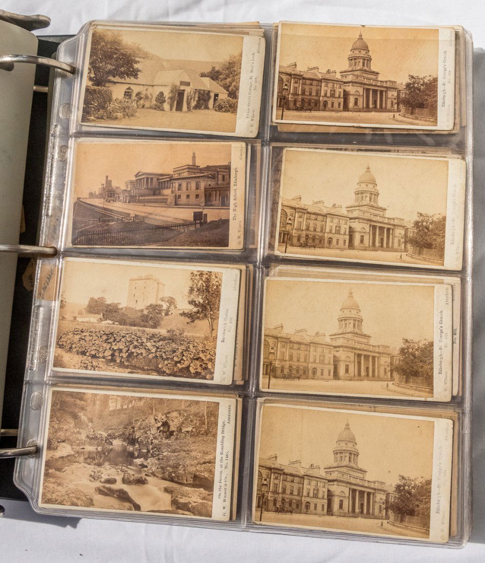LARGE GROUP OF CARTE DE VISITES ALL OUTDOORS (1 of 16)