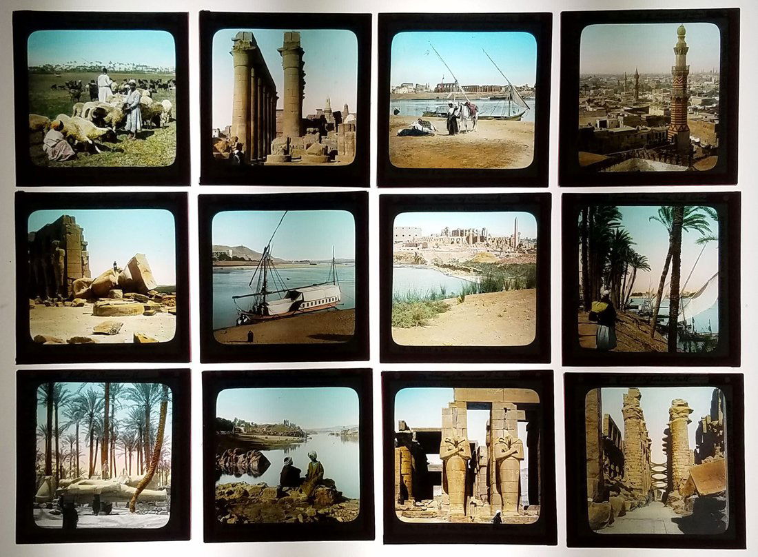 43 LANTERN SLIDES, EGYPT AND VICINITY, BY VESTER (1 of 4)