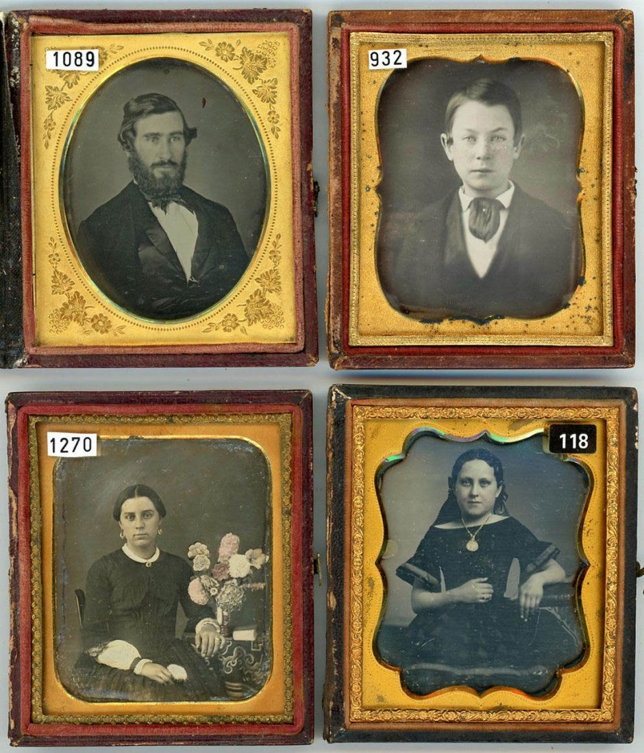 A WHOPPING 39 DAGUERREOTYPES 7 AMBROTYPES (1 of 4)