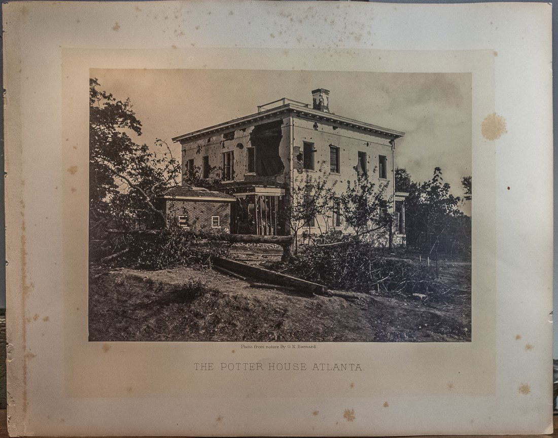 BARNARD CIVIL WAR ALBUMEN OF ATLANTA, GEORGIA (1 of 3)