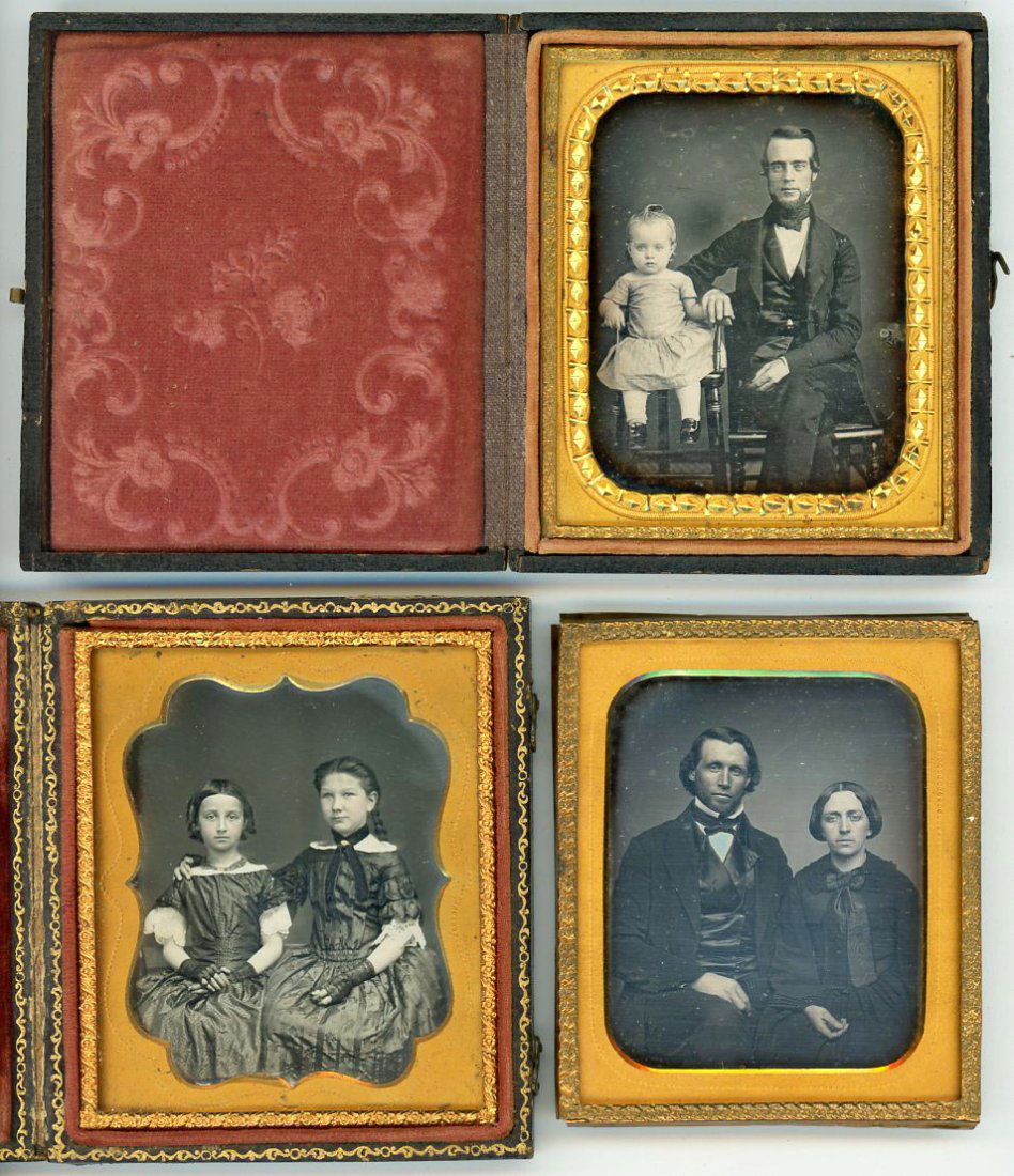 DAGUERREOTYPE PAIRS OF PEOPLE (1 of 3)
