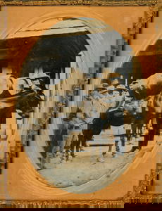 [Daguerreotype] The Miner's Mule