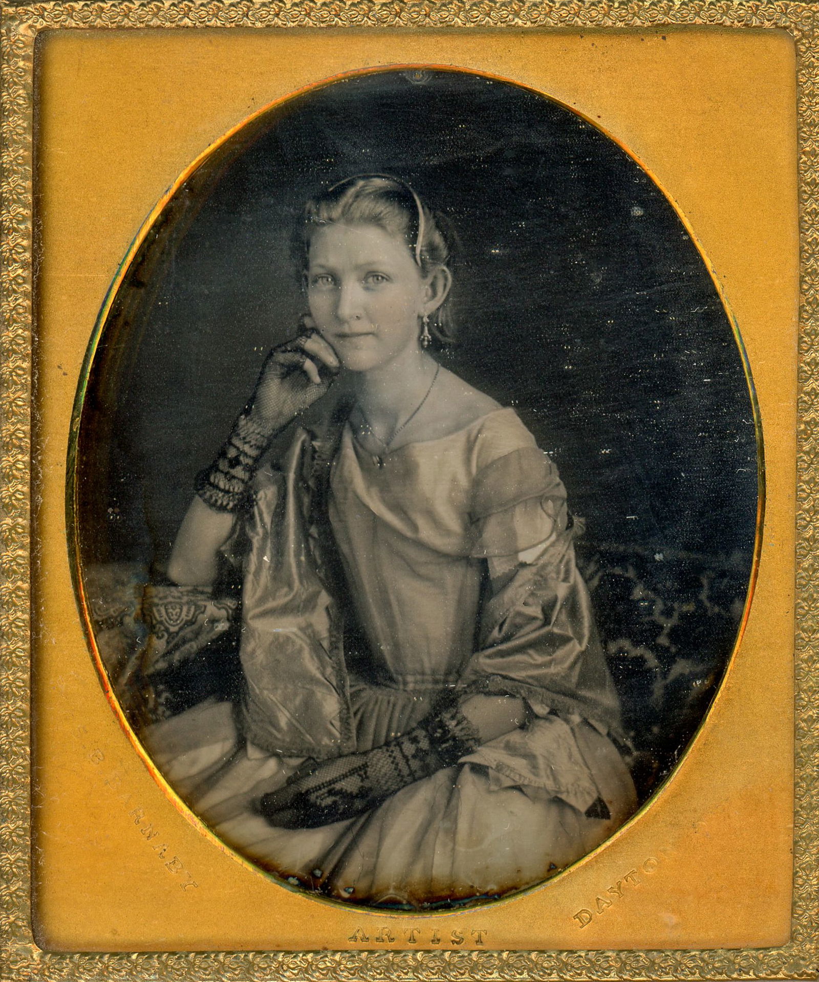 [Daguerreotype] A Dayton, Ohio Beauty (1 of 2)
