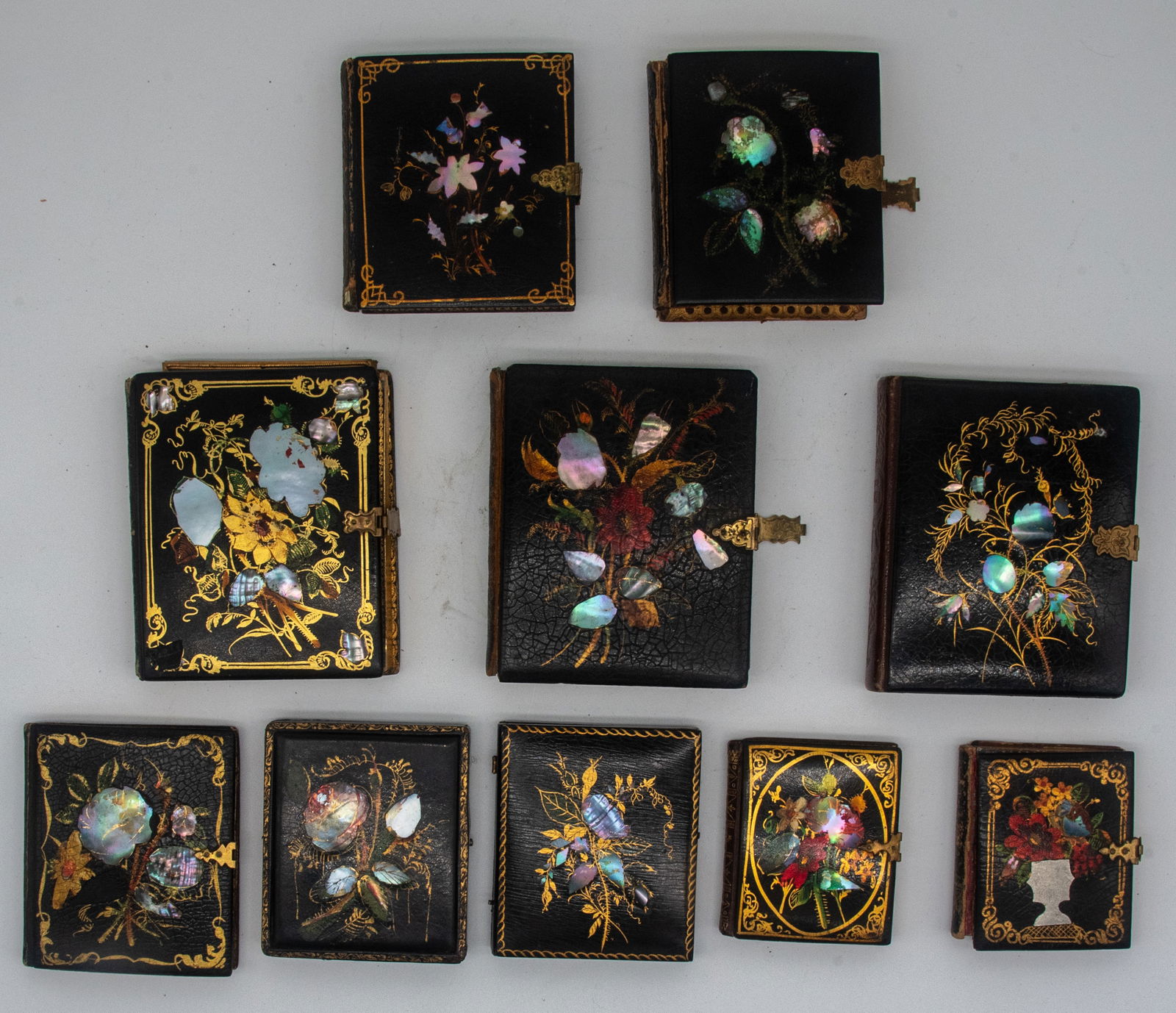 [Daguerreian-Era Photograph Cases] Mother-of-Pearl Inlay (1 of 11)