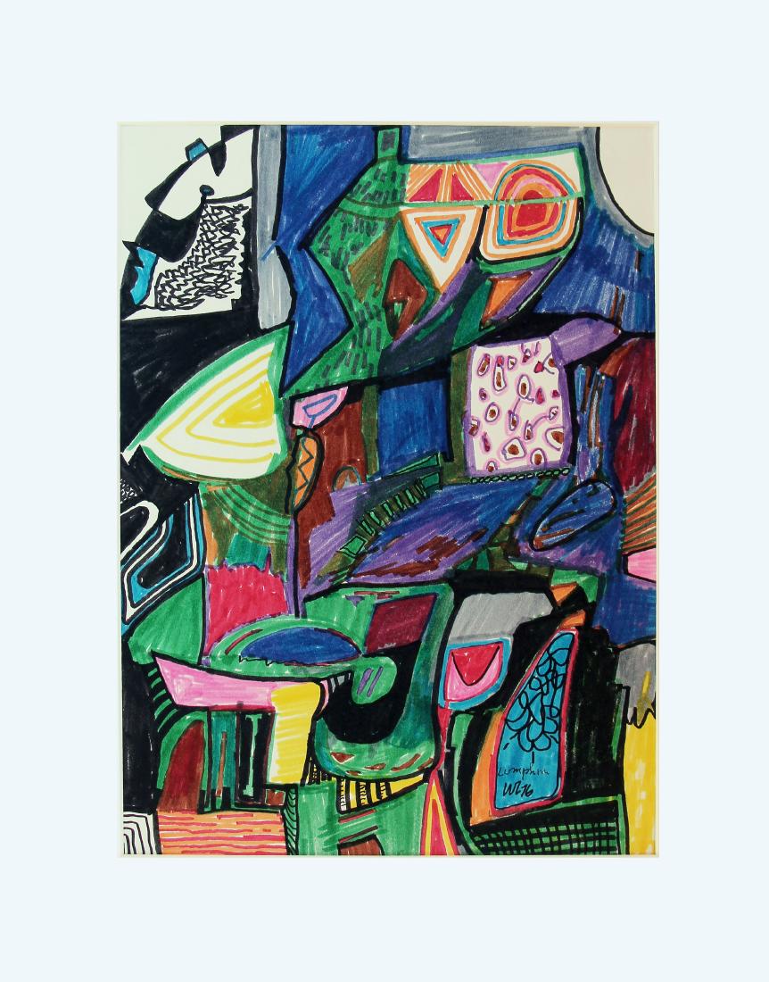 William Lumpkins (1909-2000) - Pink Handle (1 of 1)