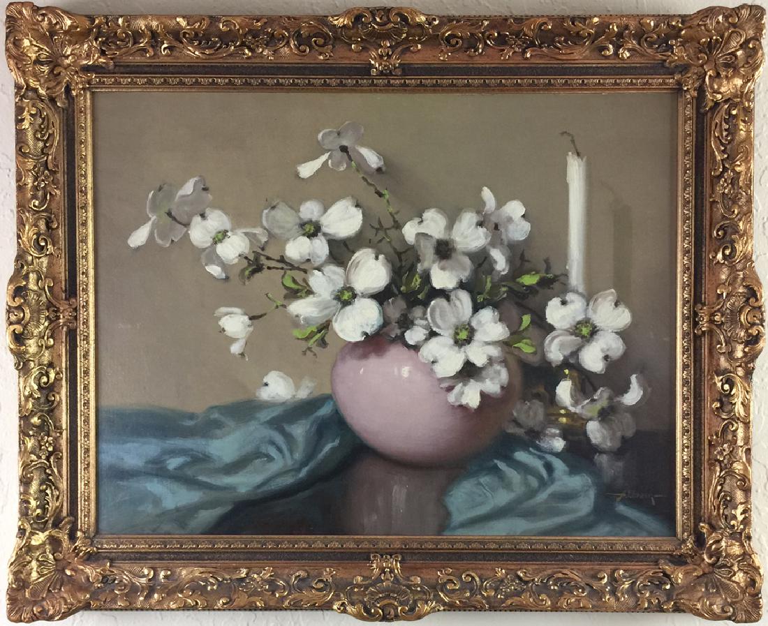 A.D. Greer (1904-1998) - Untitled: Artist: A.D. Greer (1904-1998) Medium: Oil on board Date: n.d. Dimensions: 18 x 24 in. Sight; 23.5 x 29.5 in. Framed Signature: A.D. Greer, LR Condition: Excellent