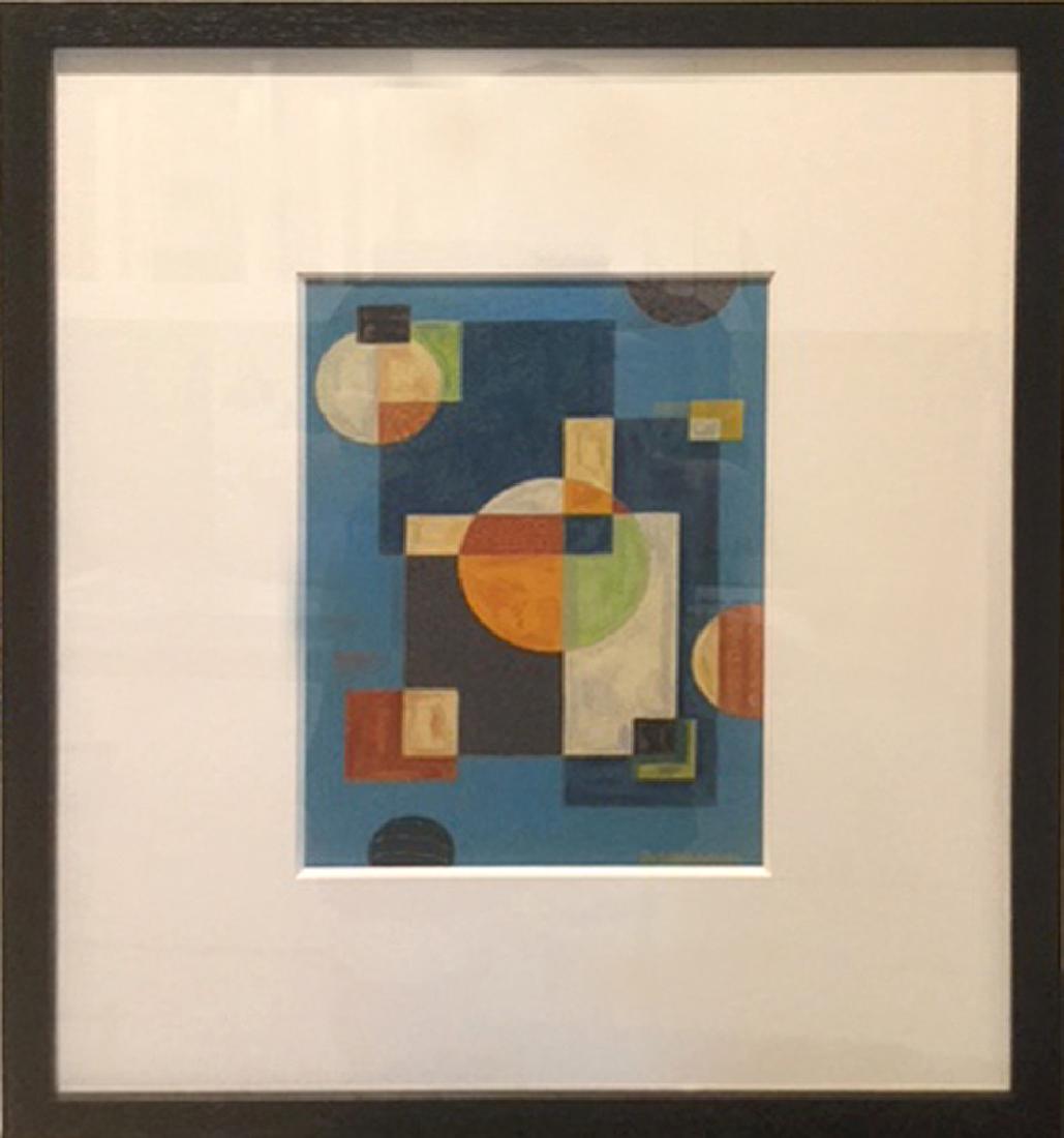 Emil Bisttram (1895-1976) - Geometric Abstraction (1 of 2)