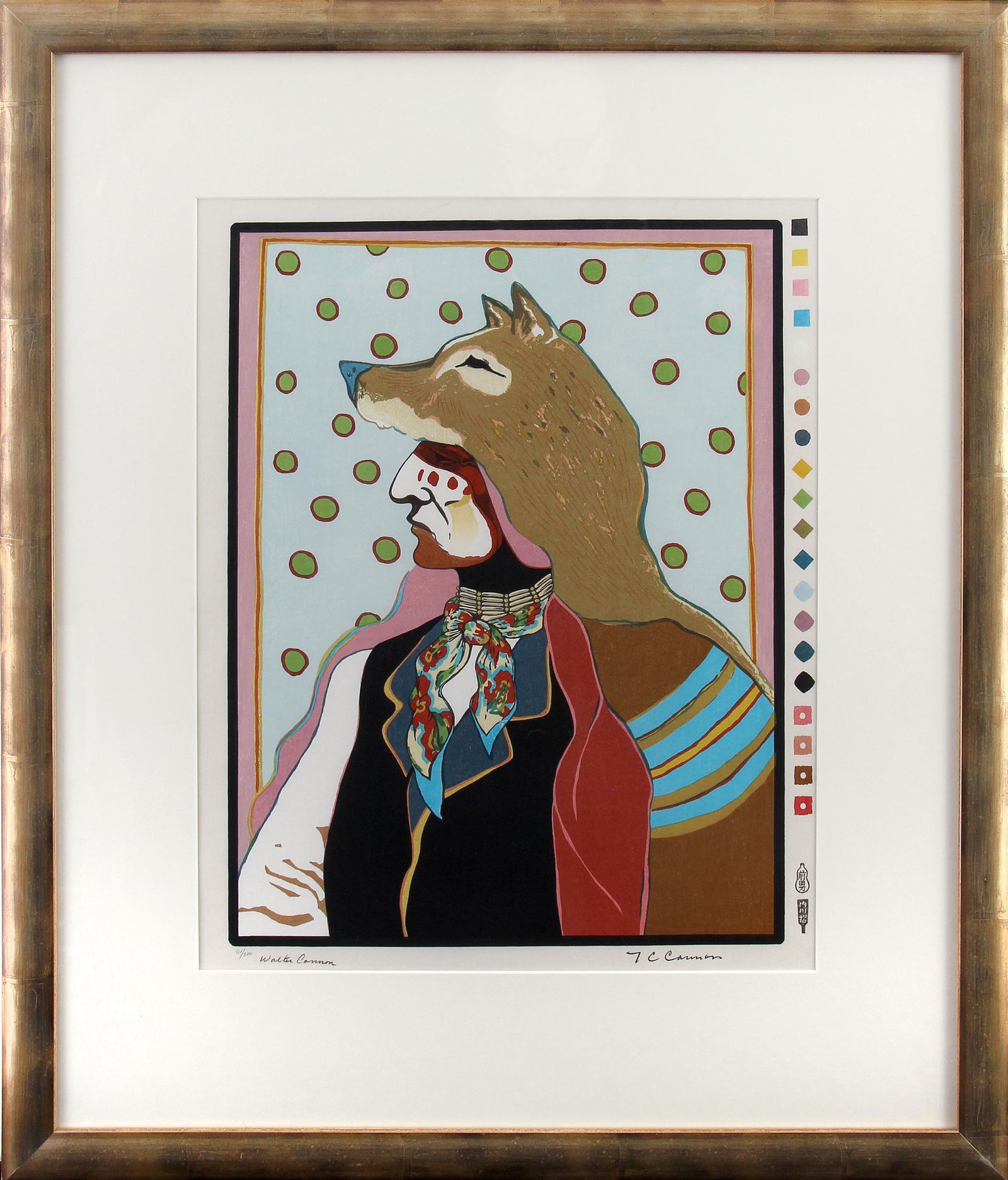 T.C. Cannon, His Hair Flows Like a River (1 of 1)