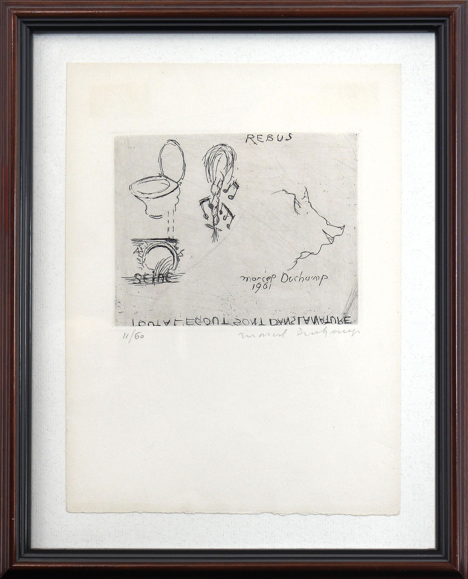 Marcel Duchamp, Rebus (1 of 1)