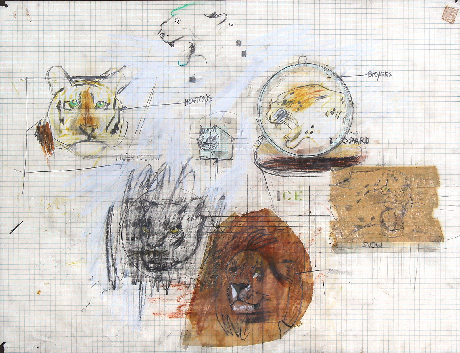 Larry Rivers, Cats (1 of 4)