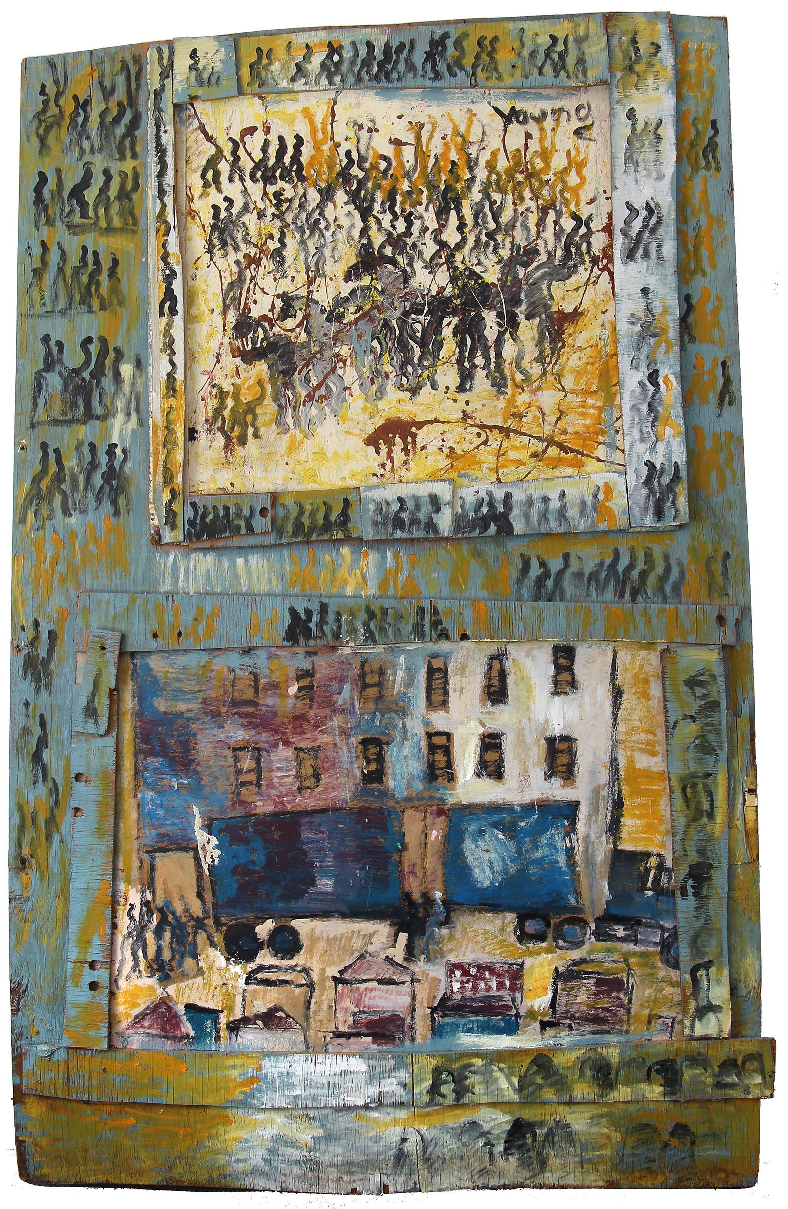 Purvis Young, Untitled (City Truck) (1 of 4)
