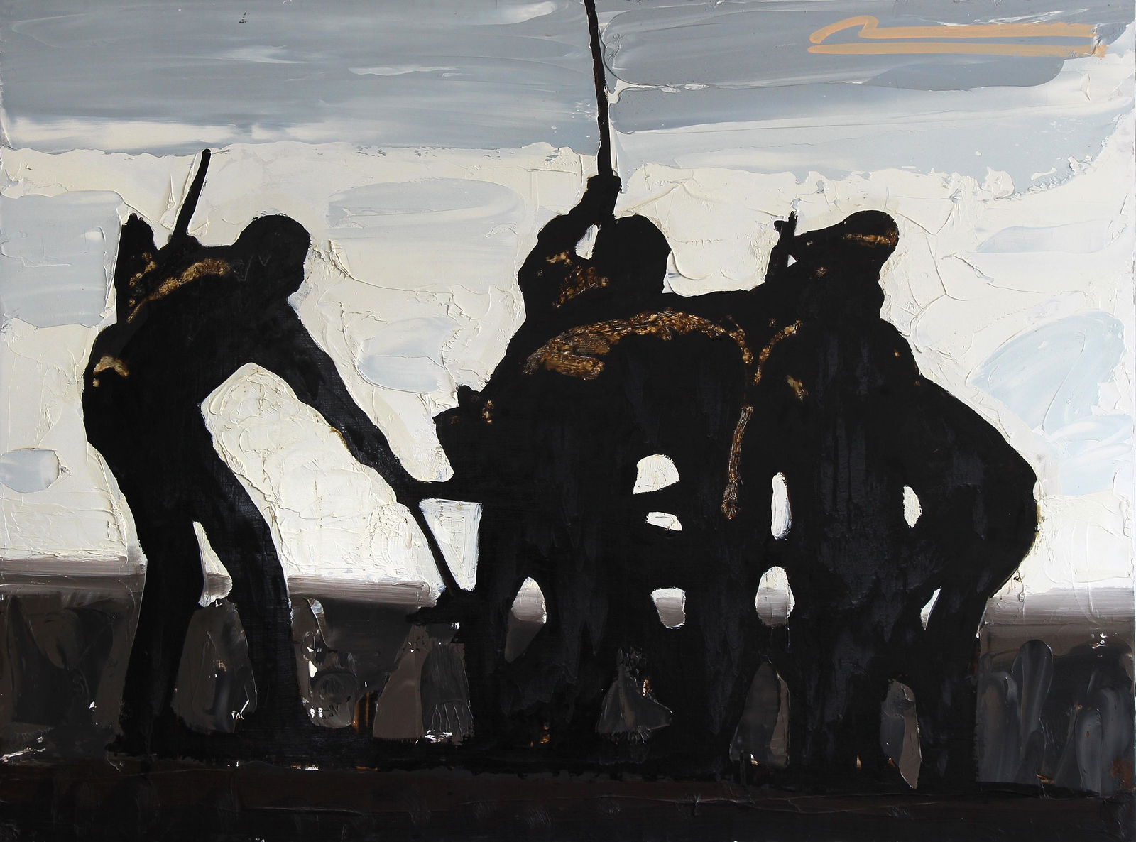 Mateo Romero, Voices at Wounded Knee #3 (1 of 1)