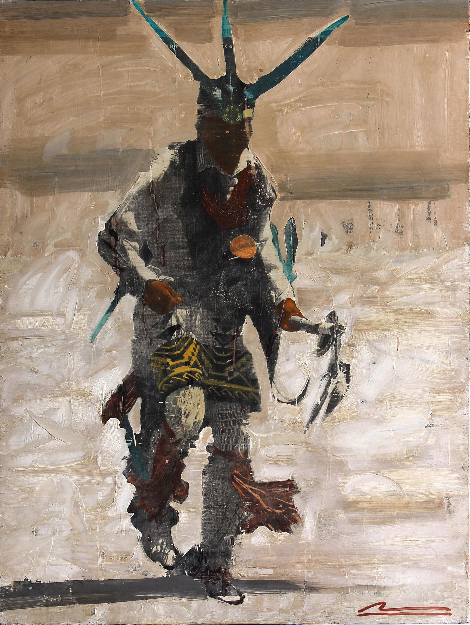 Mateo Romero, Untitled (Warrior) (1 of 1)