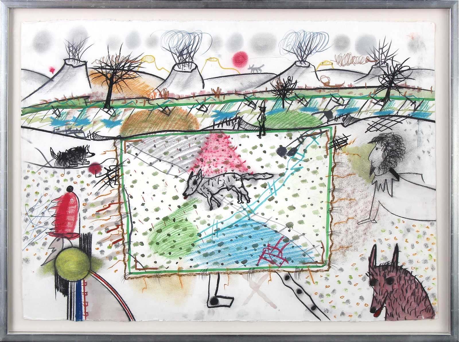 Roy De Forest, Untitled (1 of 2)