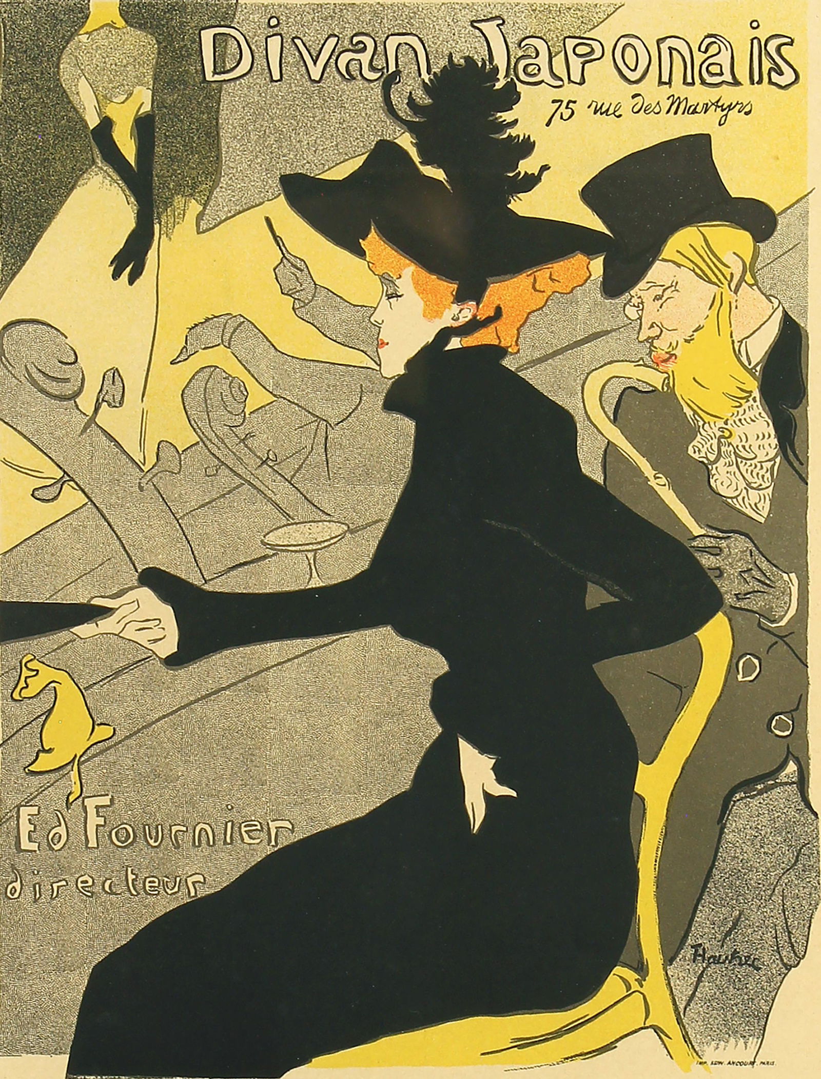 Henri Toulouse Lautrec, Divan Japonais (1 of 2)