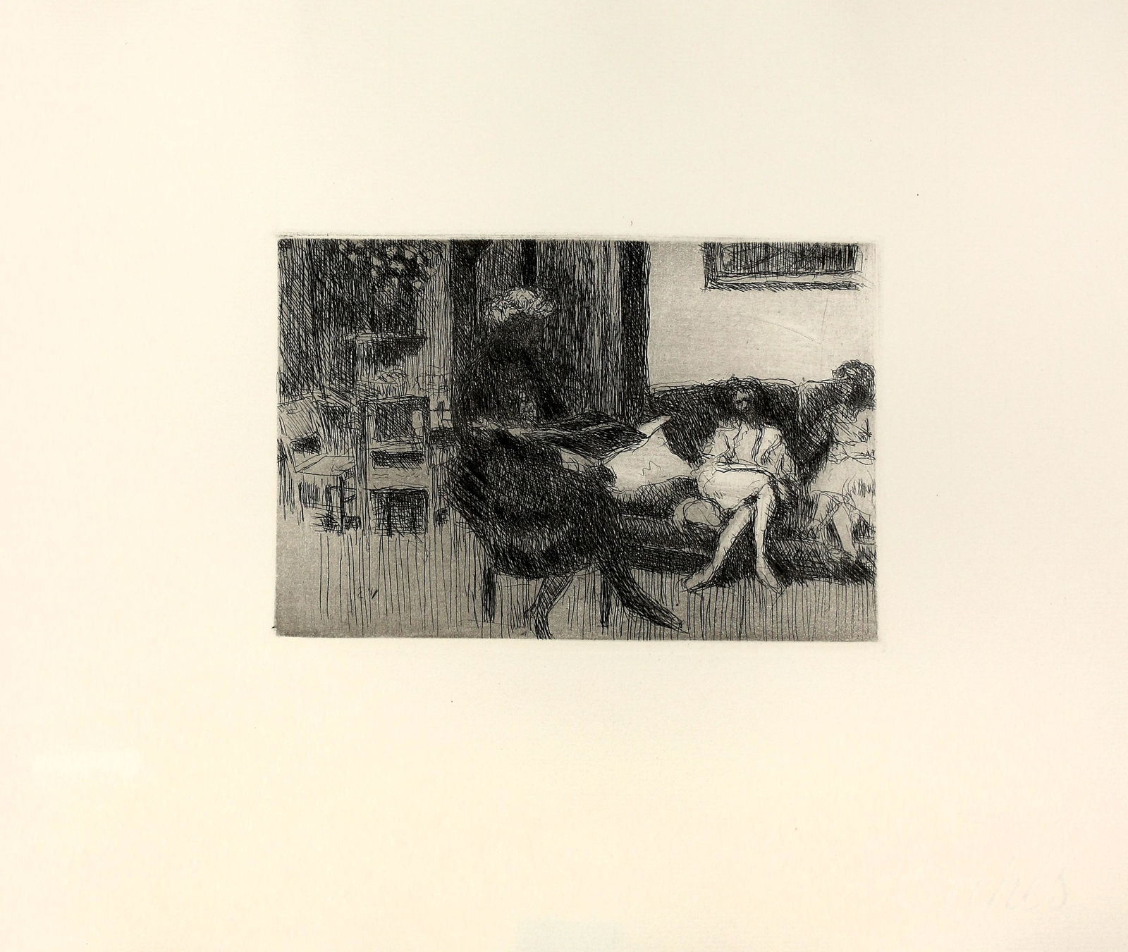 Edouard Vuillard, Interieur Au Canape (1 of 1)